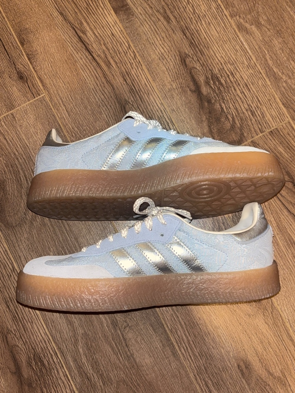 Adidas Sambae x Liberty London Shoes (W8) - Picture 3 of 6